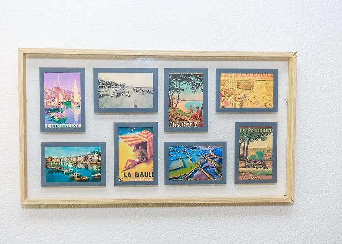 Benoit A 80m, Terrasse & Jardinet * La Baule